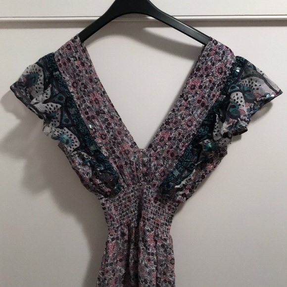 NWT Jen’s Pirate Booty Silvia Sequin Maxi Dress XS - Picture 9 of 14